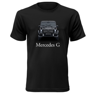 Autičkárske tričko s potlačou "Mercedes"