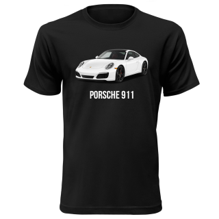 Autičkárske tričko s potlačou "Porsche 911"