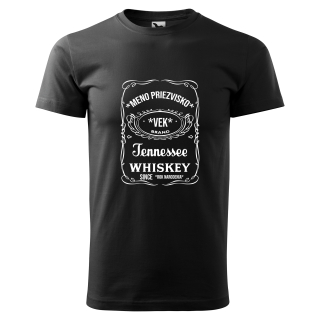 Vtipné tričko s potlačou "Whiskey"